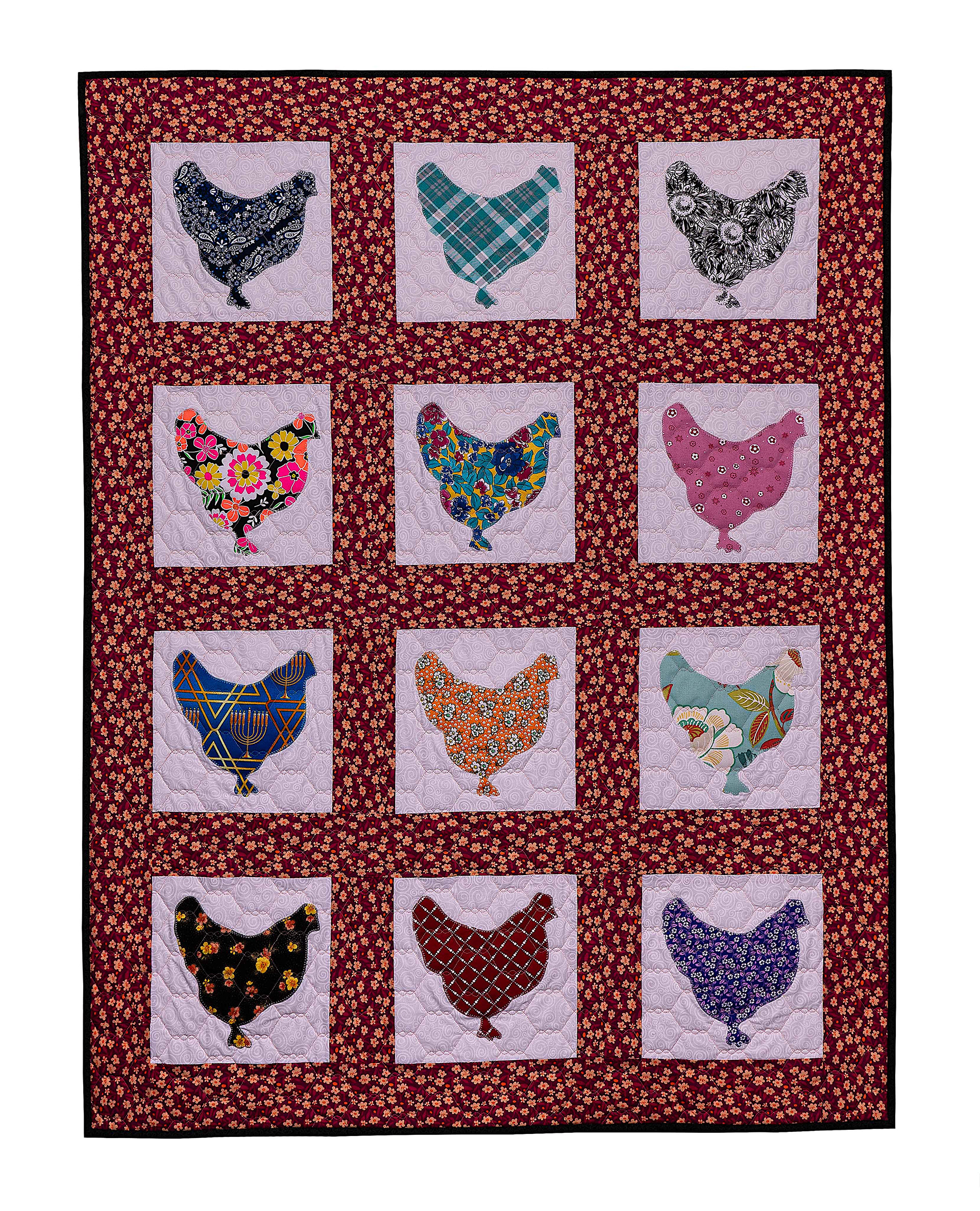 My "Chicken Coop" quilt