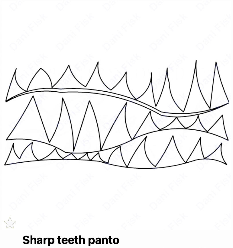 Sharp Teeth Panto