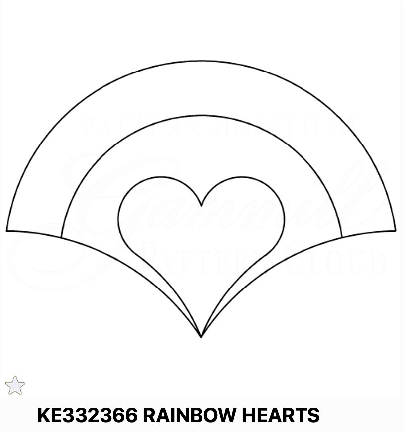 KE332366 Rainbow Hearts