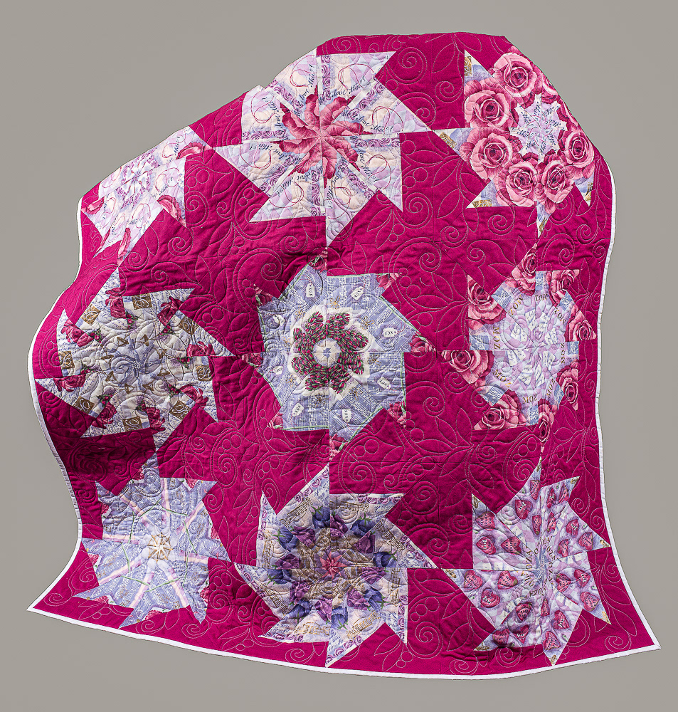 Un-flat quilt with Jasper Pattern