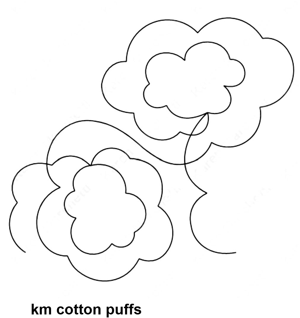 KM Cotton Puffs