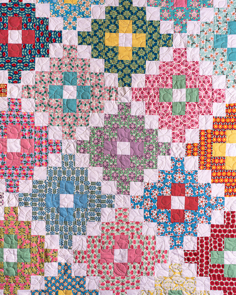 Close-up of Quilt Top