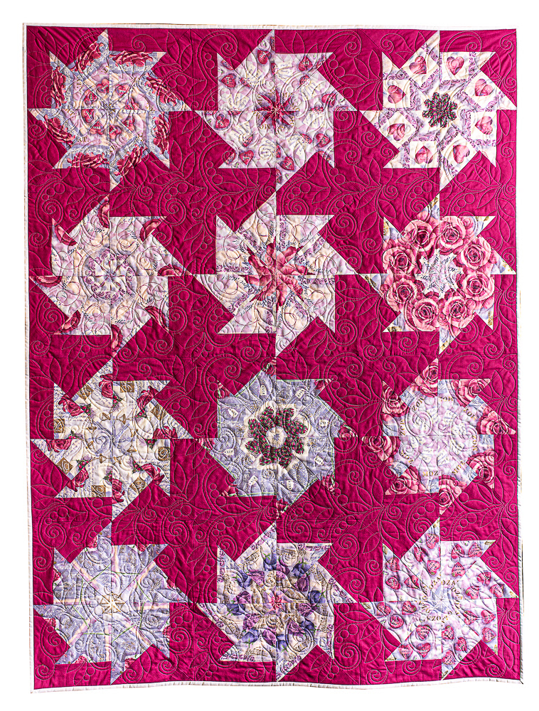 Top of quilt - Jasper Pattern
