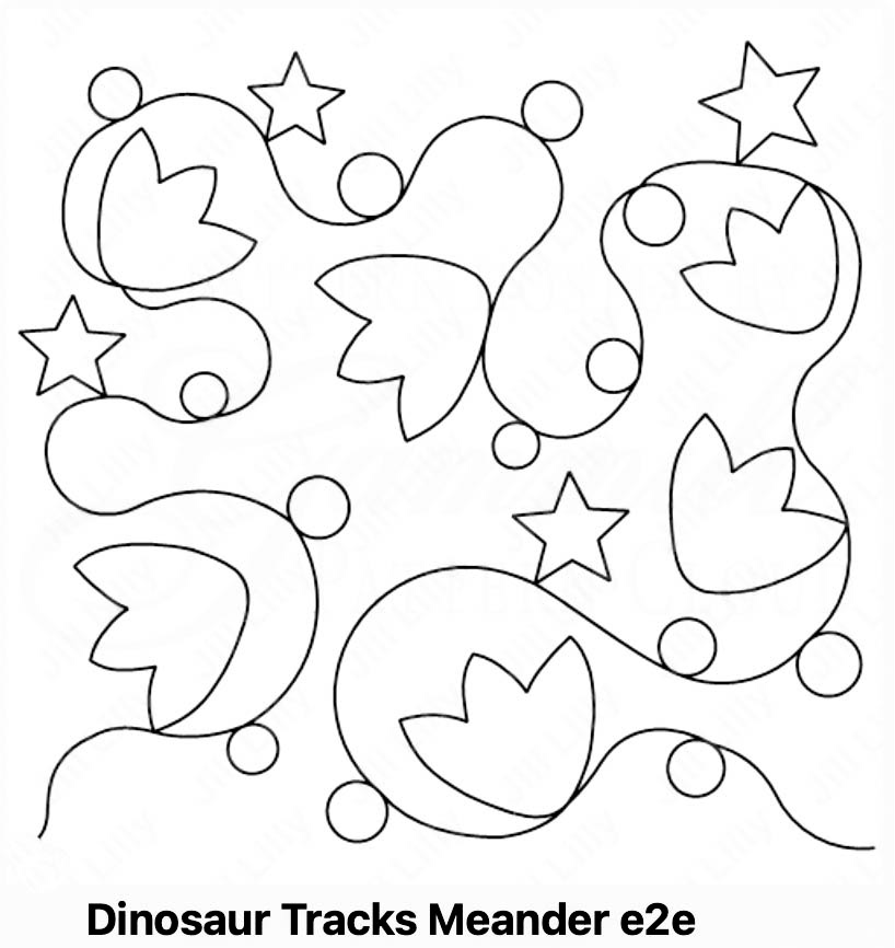 Dinosaur Tracks Meander