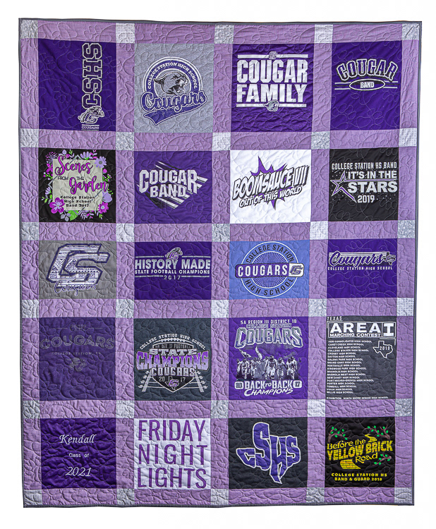 Top of T-Shirt Quilt