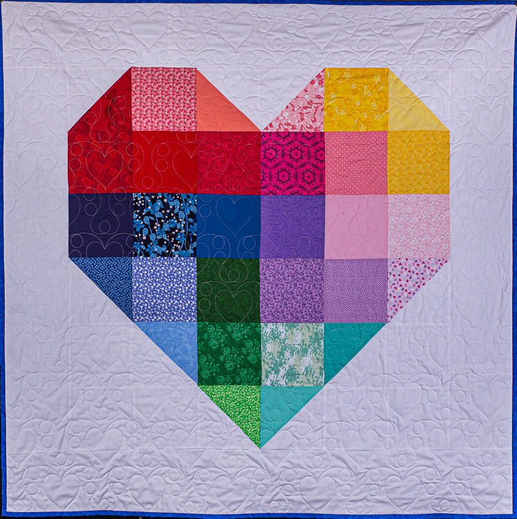 "ElegantHearts" Quilt Pattern For Valentine's Day