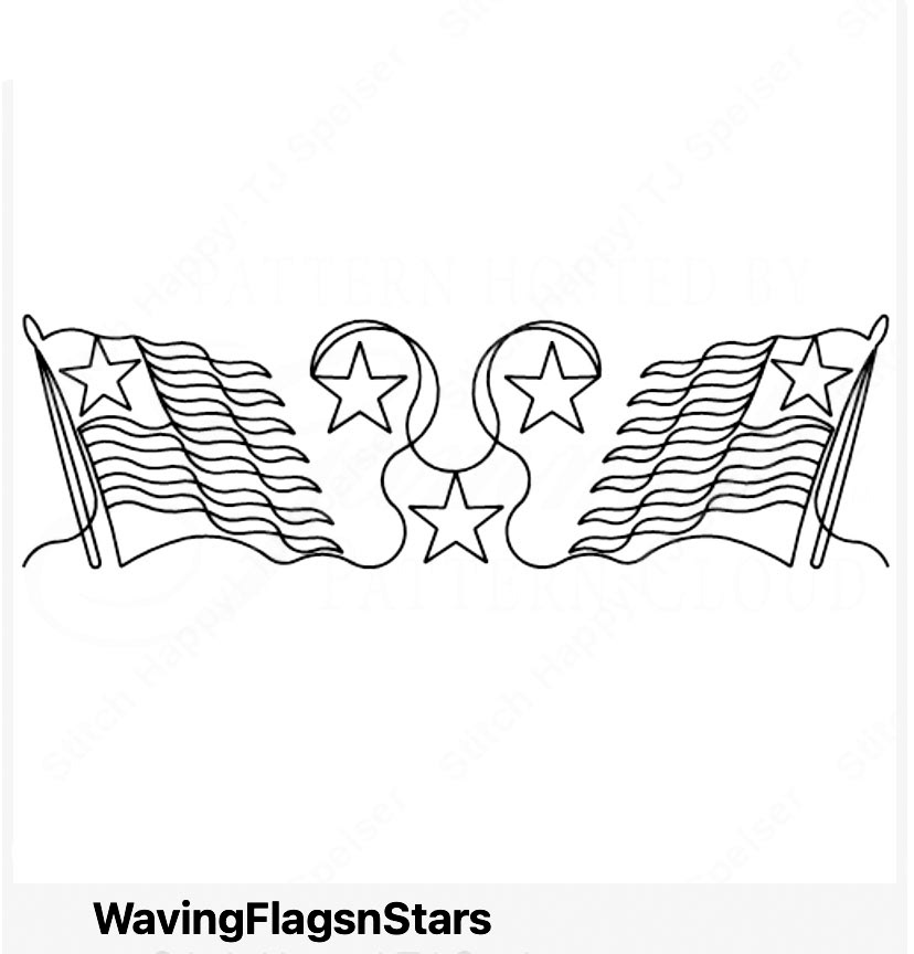 Waving Flags N Stars