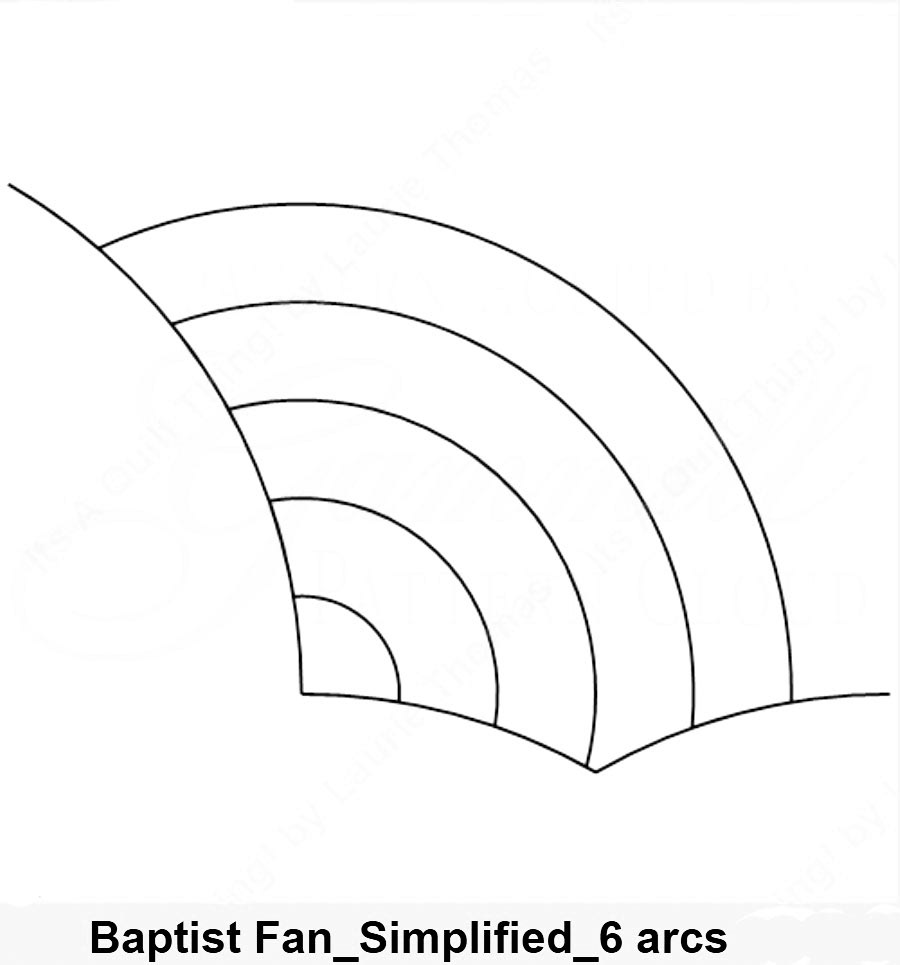 Baptist Fan Simplified 6 Arcs