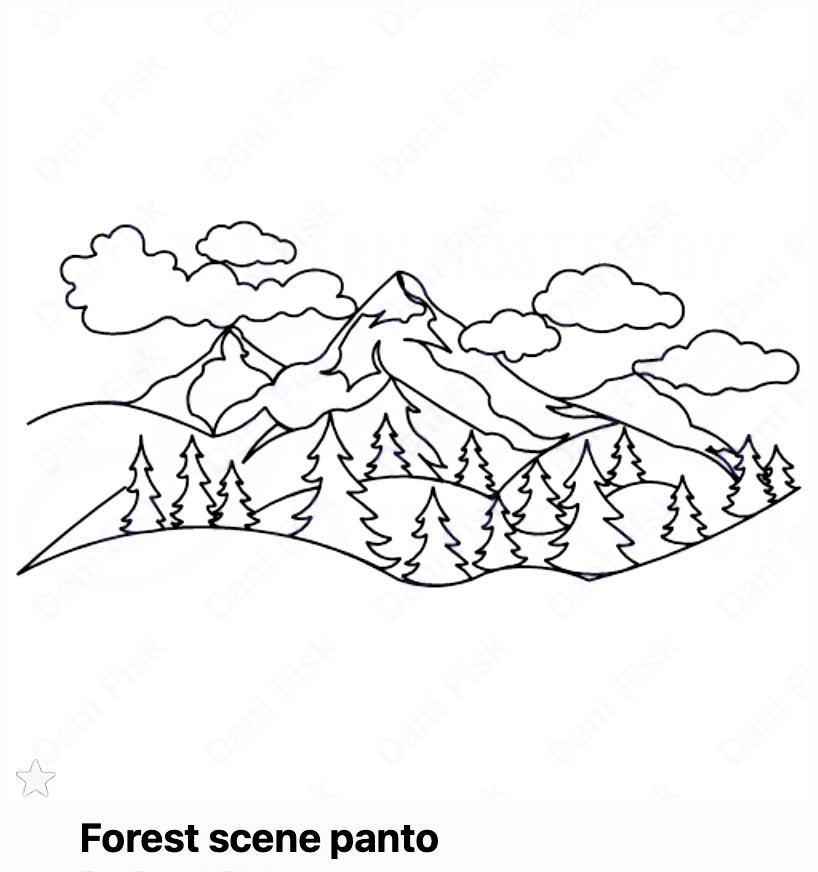 Forest Scene Panto
