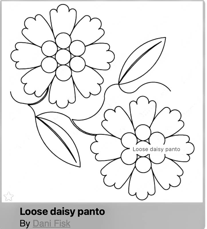 LOOSE DAISY PANTO
