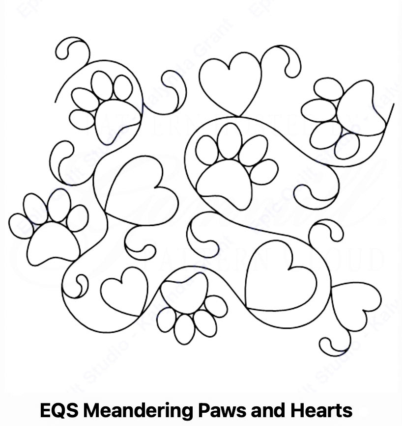 EQS Meandering Paws & Hearts