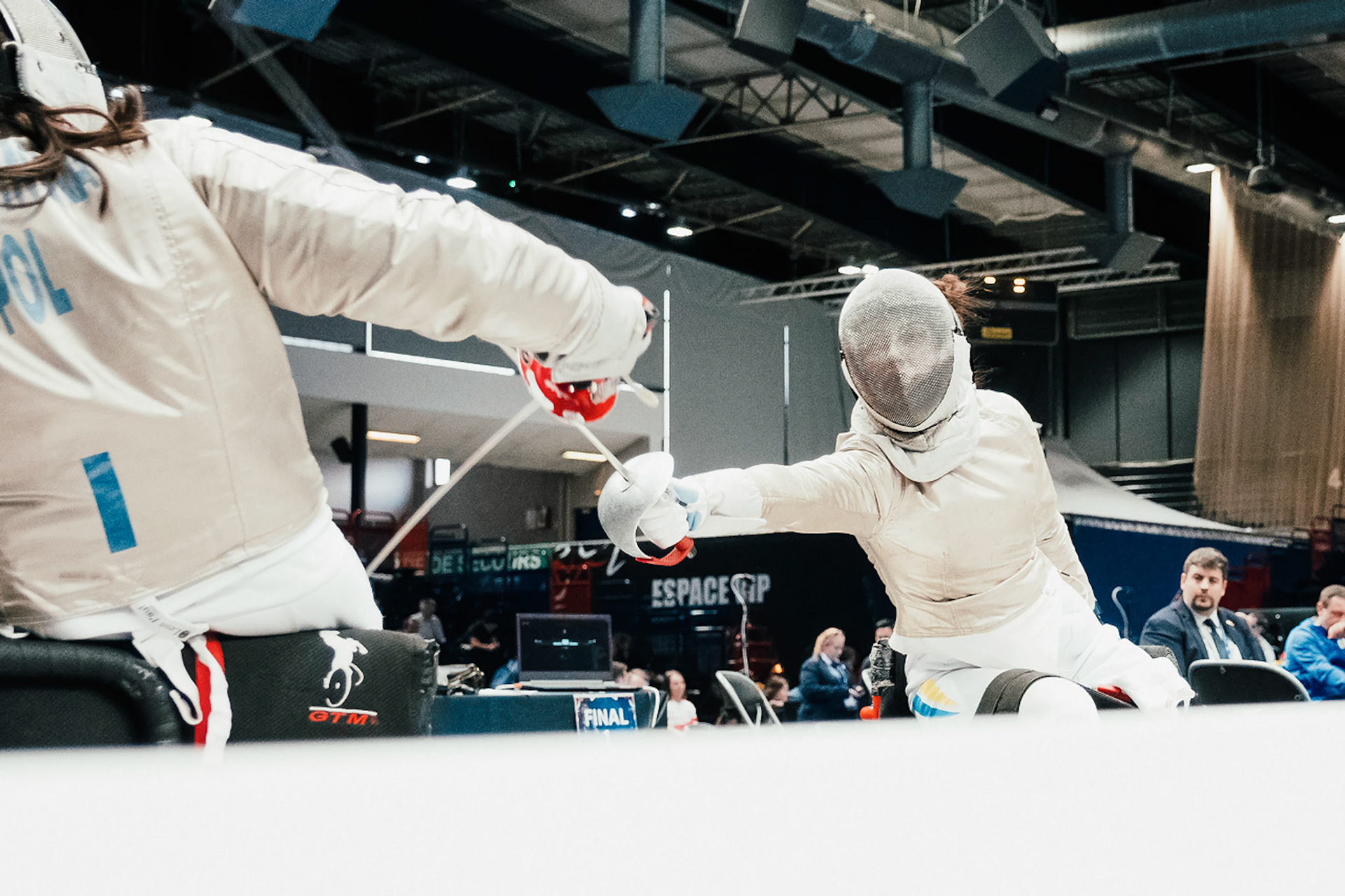France, Nanterre, 2024-08-29. Ugo Didier wins gold at the Paris Paralympic Games in the 400 m freestyle S9. romain de sigalas /Hans Lucas. France, Nanterre, 2024-08-29. Ugo Didier remporte la medaille d'or aux jeux paralympiques de Paris sur 400 m nage libre S9. Romain de Sigalas / Hans Lucas