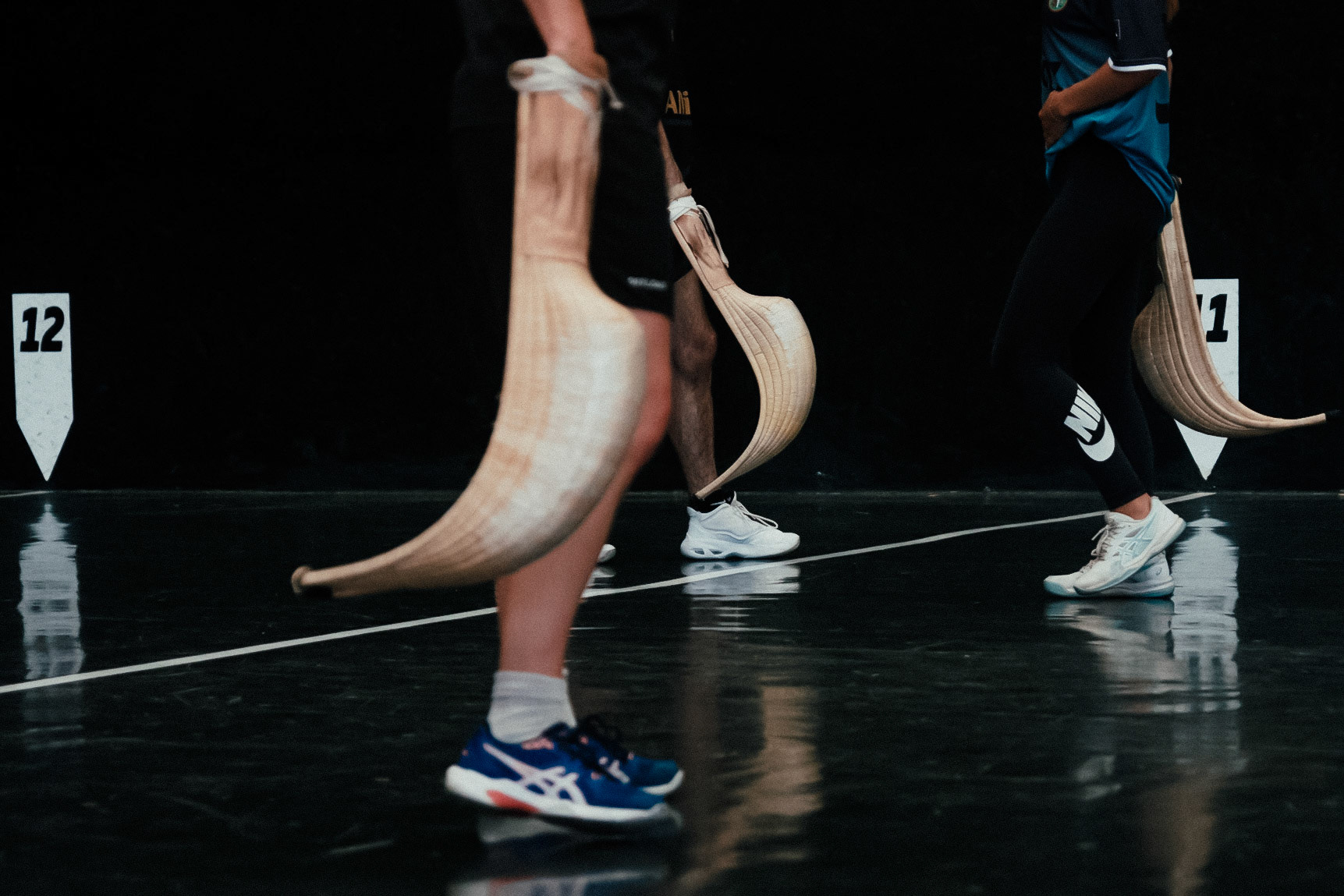 France, Bayonne, 2023-06-15. Basque pelota, a history of transmission in a sport with a long tradition. Discover the diversity of pelota with female players et with the French team's handi pelota section. Mixed training at the Cesta Punta on the Biarritz Athletic Club s Jai-alai (from the Basque jai alai, "joyful party"). Photograph by romain de sigalas / hans lucas. France, bayonne, 2023-06-15. La pelote Basque, une histoire de transmission dans un sport de longue tradition. A la rencontre de la diversite de la pelote avec les joueuses et egalement la section handi pelote de l equipe de France. Entrainement mixte a la Cesta Punta sur le  Jai-alai (du basque jai alai, « fete joyeuse »)  du Biarritz Athlétic Club. Photographie de romain de sigalas / hans lucas.-alaï (from the Basque jai alai, "joyful party"). Photograph by romain de sigalas / hans lucas. France, bayonne, 2023-06-15. La pelote Basque, une histoire de transmission dans un sport de longue tradition. A la rencontre de la diversite de la pelote avec les joueuses et egalement la section handi pelote de l equipe de France. Entrainement mixte à la Cesta Punta sur le  Jaï-alaï (du basque jai alai, « fête joyeuse »)  du Biarritz Athlétic Club. Photographie de romain de sigalas / hans lucas.
