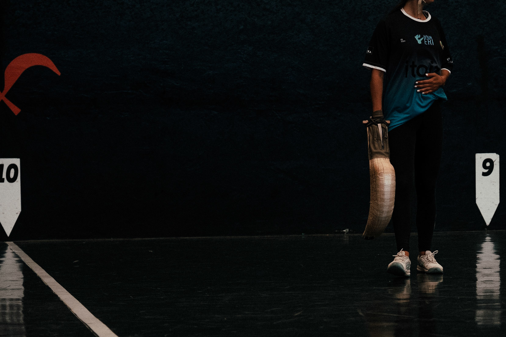 France, Bayonne, 2023-06-15. Basque pelota, a history of transmission in a sport with a long tradition. Discover the diversity of pelota with female players et with the French team's handi pelota section. Photograph by romain de sigalas / hans lucas. France, bayonne, 2023-06-15. La pelote Basque, une histoire de transmission dans un sport de longue tradition. A la rencontre de la diversite de la pelote avec les joueuses et egalement la section handi pelote de l equipe de France. photographie de romain de sigalas / hans lucas.