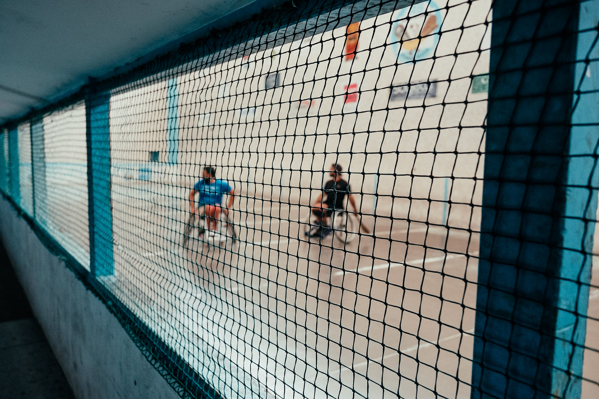 France, Bayonne, 2023-06-15. Basque pelota, a history of transmission in a sport with a long tradition. Discover the diversity of pelota with female players et with the French team's handi pelota section. Photograph by romain de sigalas / hans lucas. France, bayonne, 2023-06-15. La pelote Basque, une histoire de transmission dans un sport de longue tradition. A la rencontre de la diversite de la pelote avec les joueuses et egalement la section handi pelote de l equipe de France. photographie de romain de sigalas / hans lucas.