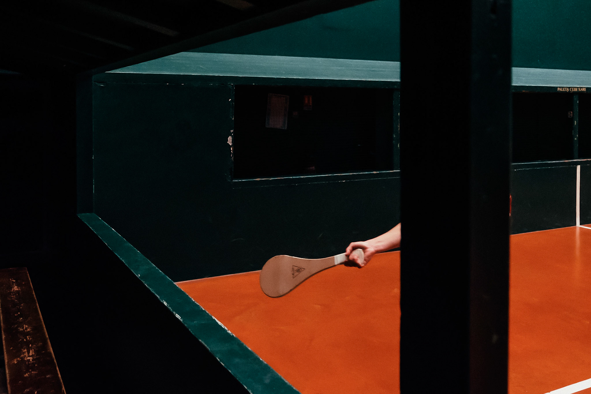 France, Bayonne, 2023-06-15. Basque pelota, a history of transmission in a sport with a long tradition. Discover the diversity of pelota with female players et with the French team's handi pelota section. Photograph by romain de sigalas / hans lucas. France, bayonne, 2023-06-15. La pelote Basque, une histoire de transmission dans un sport de longue tradition. A la rencontre de la diversite de la pelote avec les joueuses et egalement la section handi pelote de l equipe de France. photographie de romain de sigalas / hans lucas.