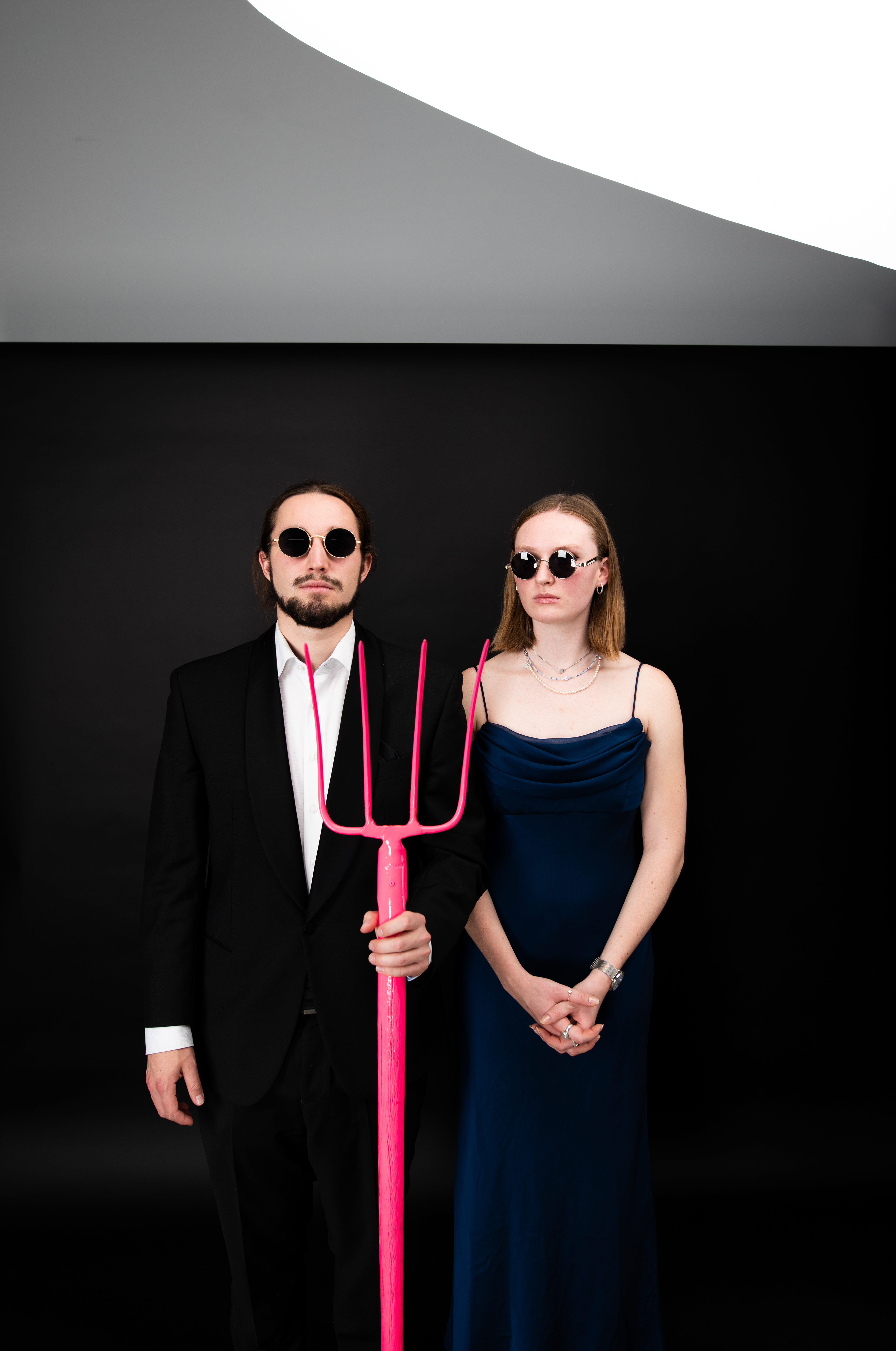 American pink Gothic