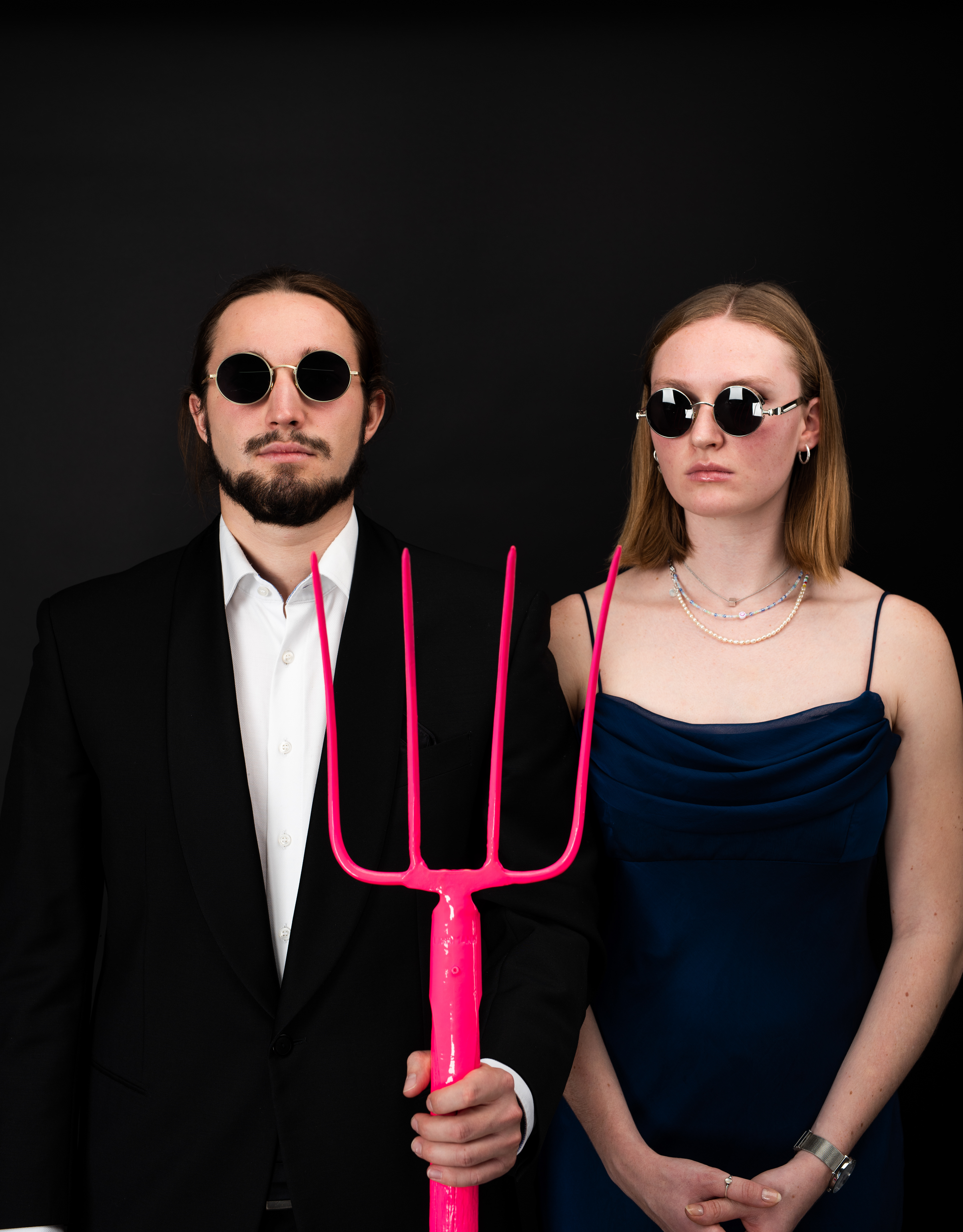 American pink Gothic