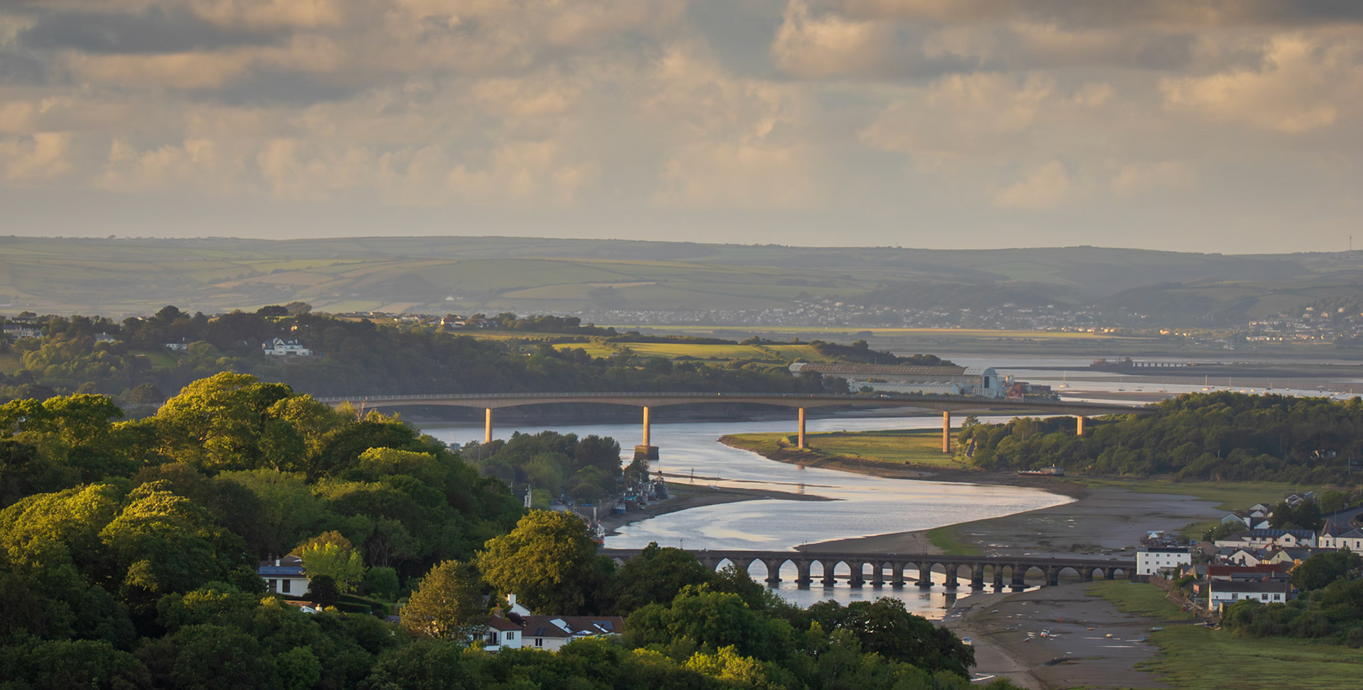 Two bridges, Bideford