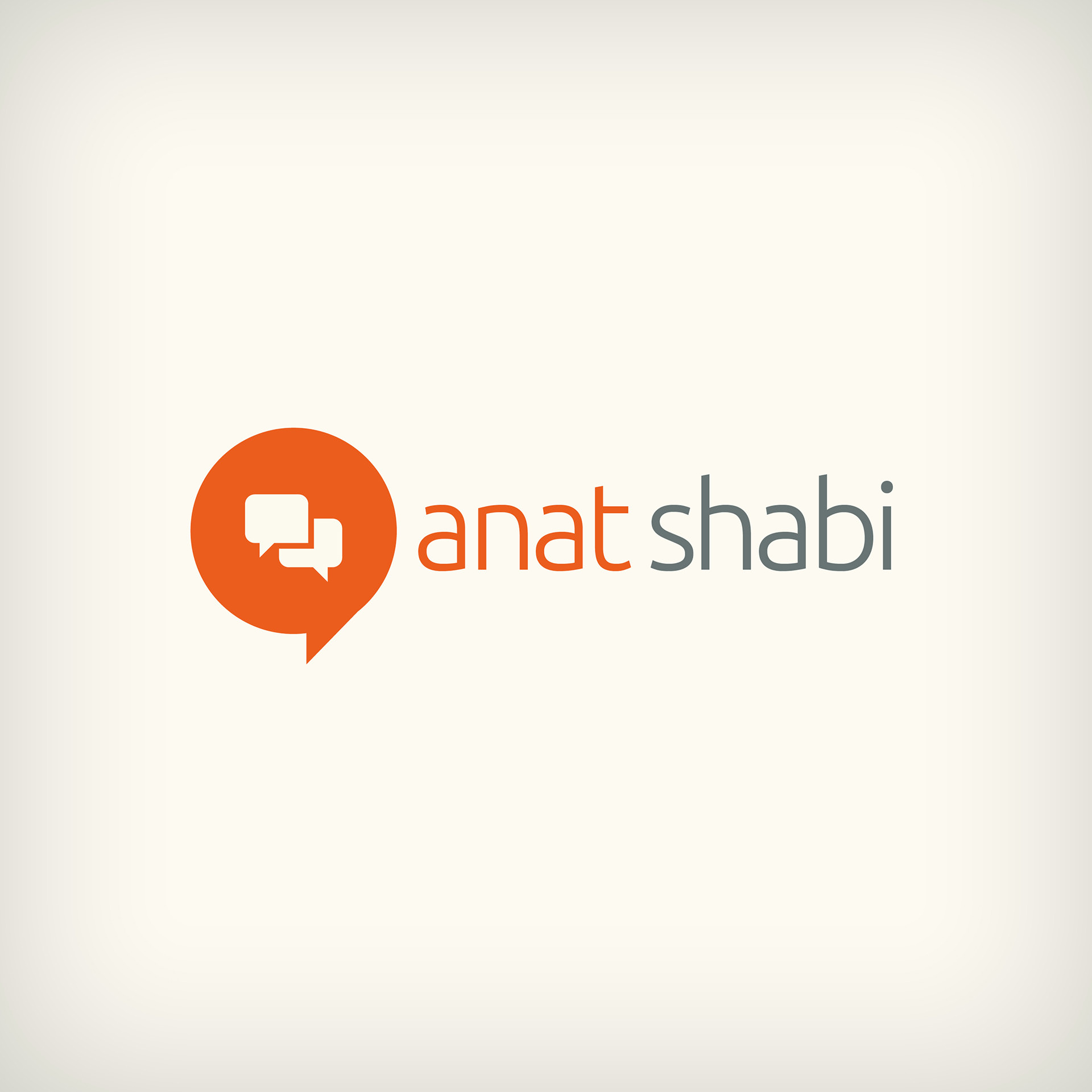 Logo design for communications coach Anat Shabi.