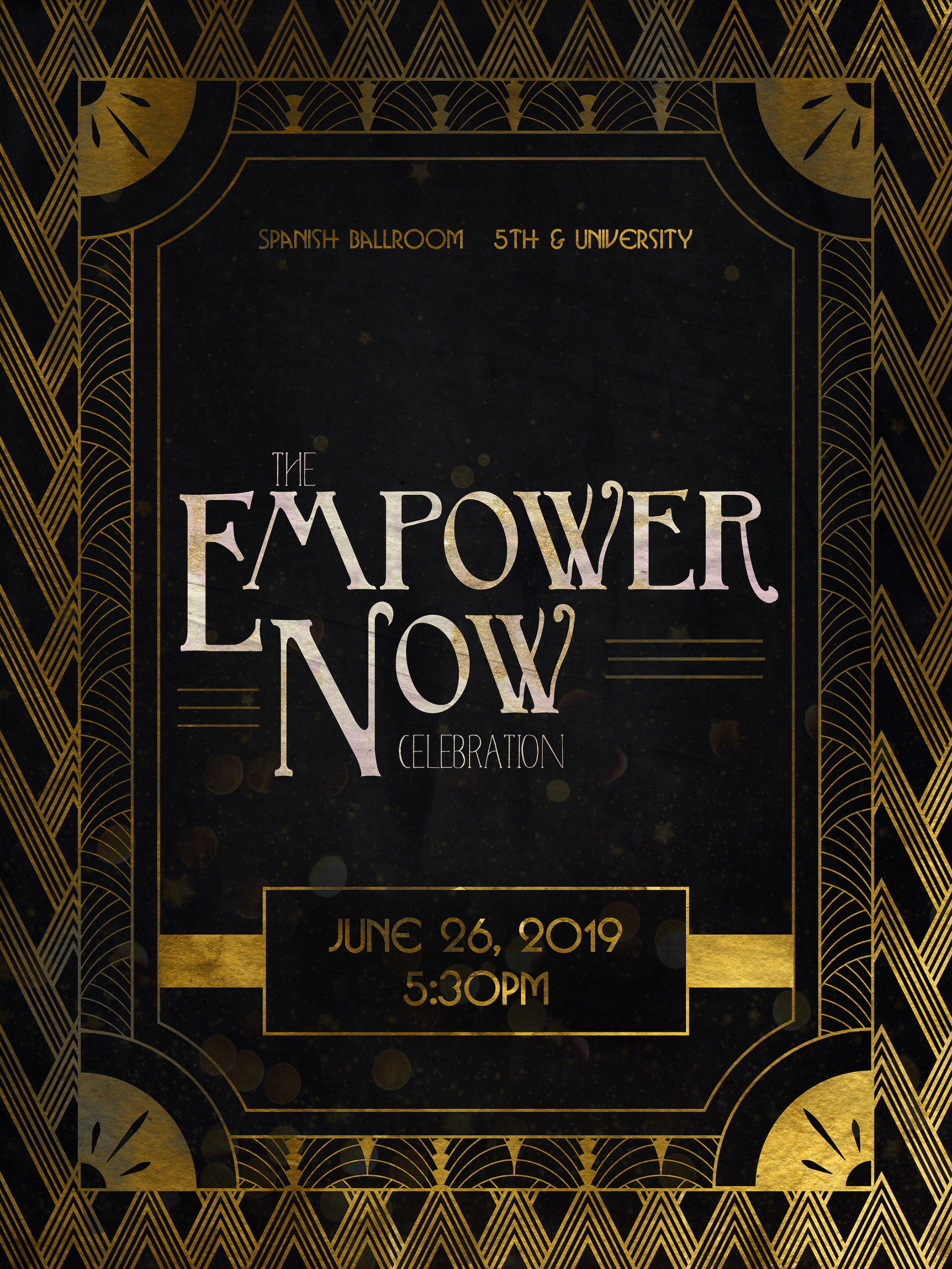 Poster for 2019 Fundraising Gala
