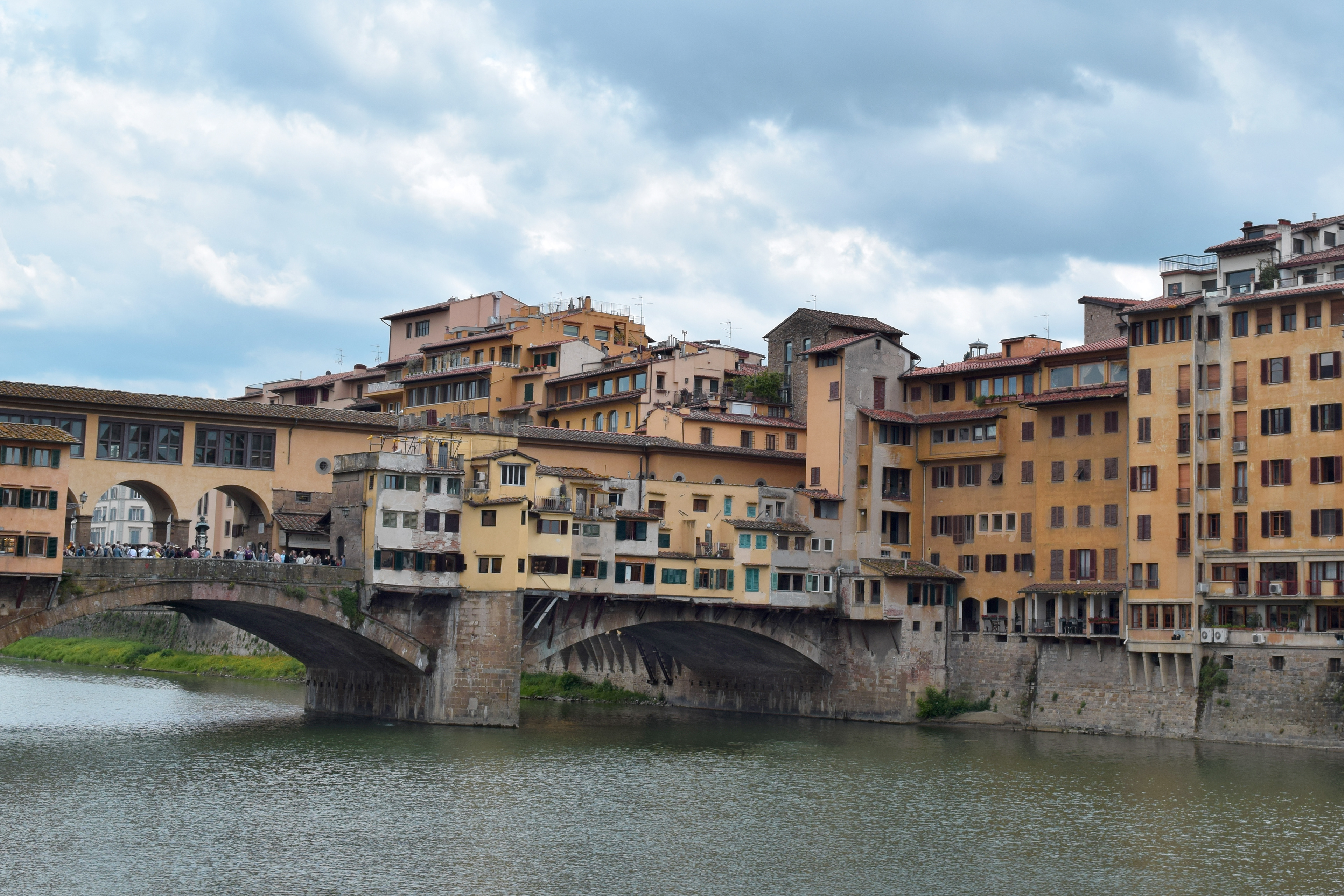 “I don’t know what it’s like to feel normal anymore.” (Ponte Vecchio along the Arno River, Florence, Italy)