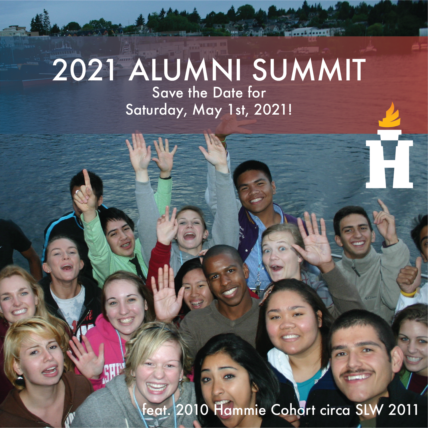 Social media graphic for Alumni Summit