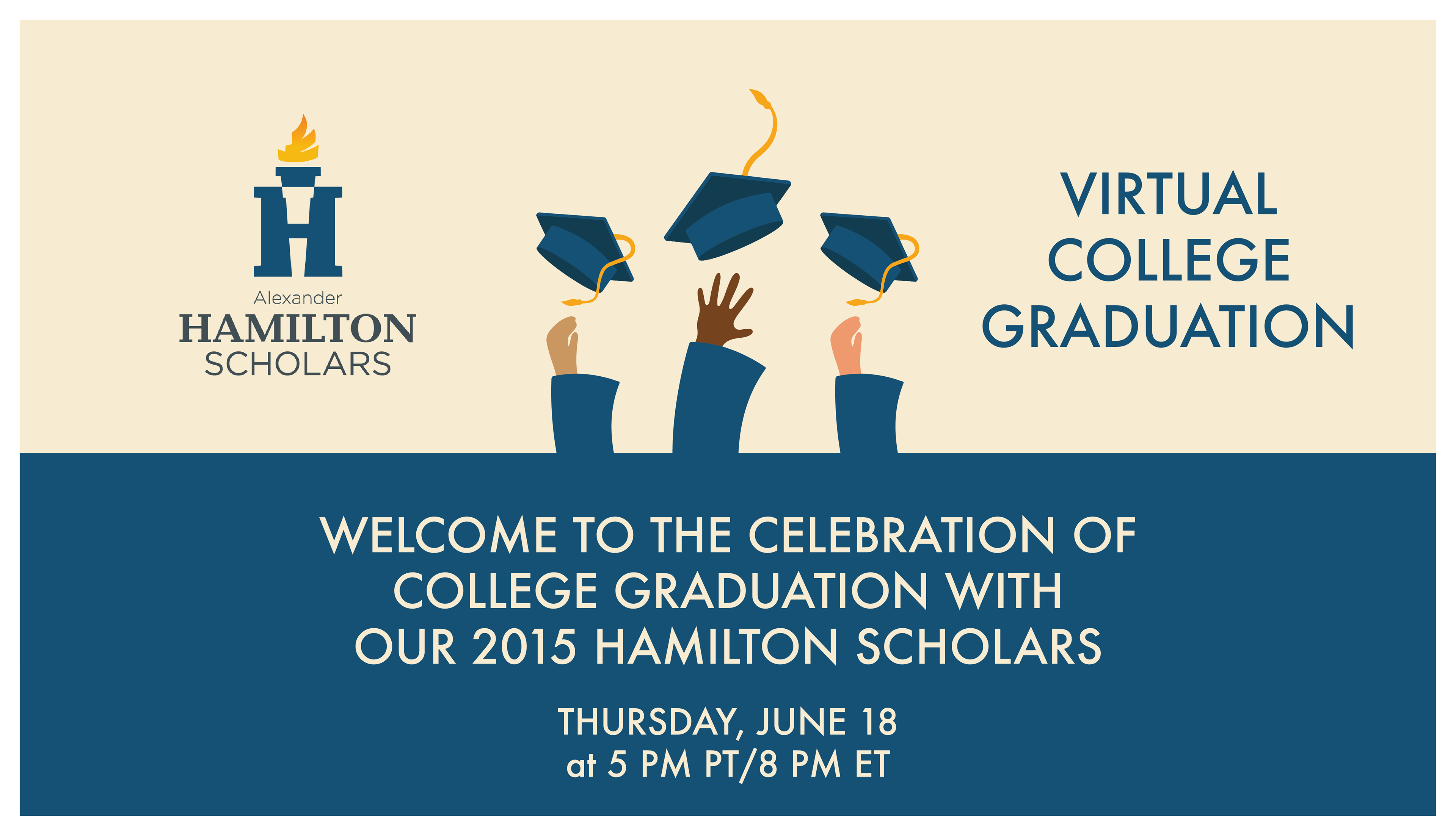 Invitation to virtual graduation