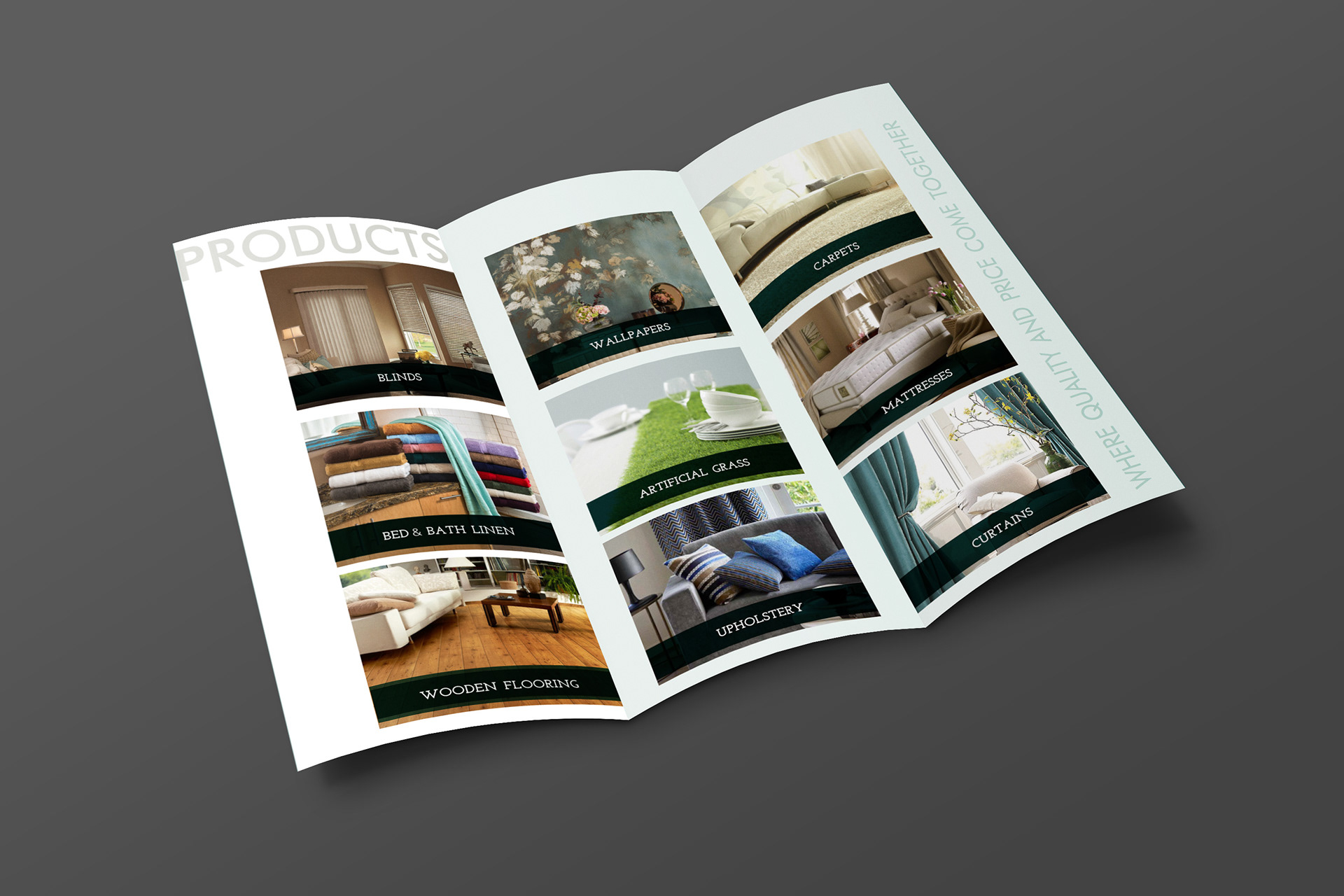 Sukhada Raj - Brochure Design : Paras Furnishing