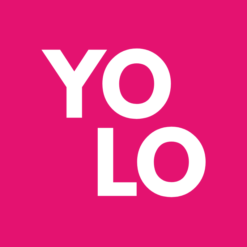 pink yolo logo