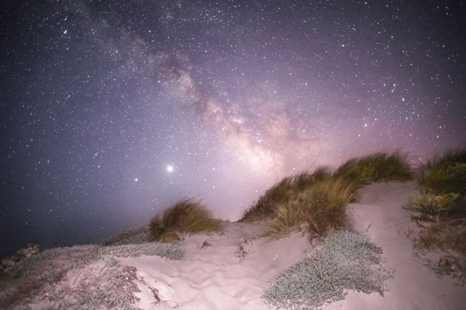 "Milky Way over Formentera"