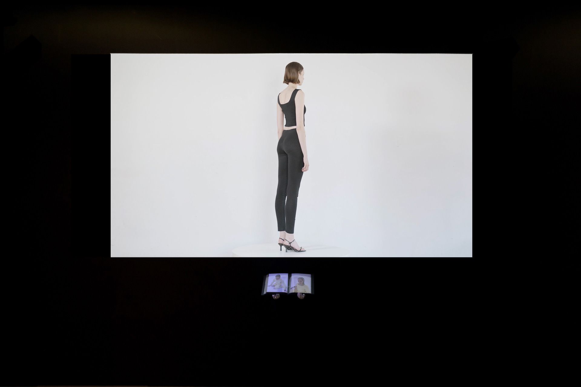 view from Vaporware , Centrum Sztuki Współczesnej Zamek Ujazdowski, Warszawa, , curated by Sara Szostak, Marta Grytczuk, Jakub Wróblewski, Andrei Chodera Isakau, Sebastian Janisiewicz,  