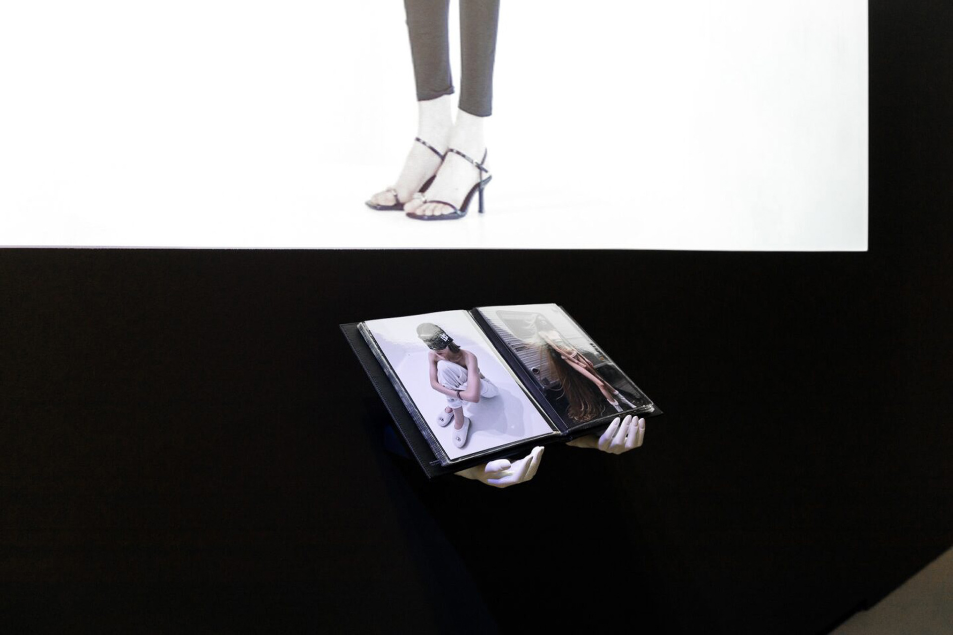 view from Vaporware , Centrum Sztuki Współczesnej Zamek Ujazdowski, Warszawa, , curated by Sara Szostak, Marta Grytczuk, Jakub Wróblewski, Andrei Chodera Isakau, Sebastian Janisiewicz,  