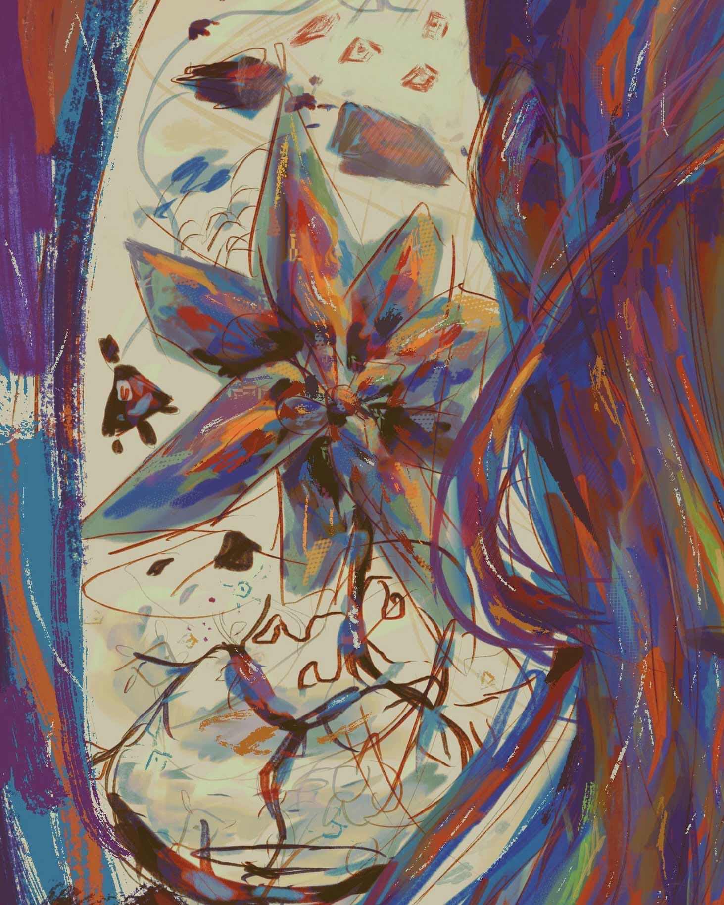 Close-up detail shot of The Edge of Destiny by Mtende Moyo.