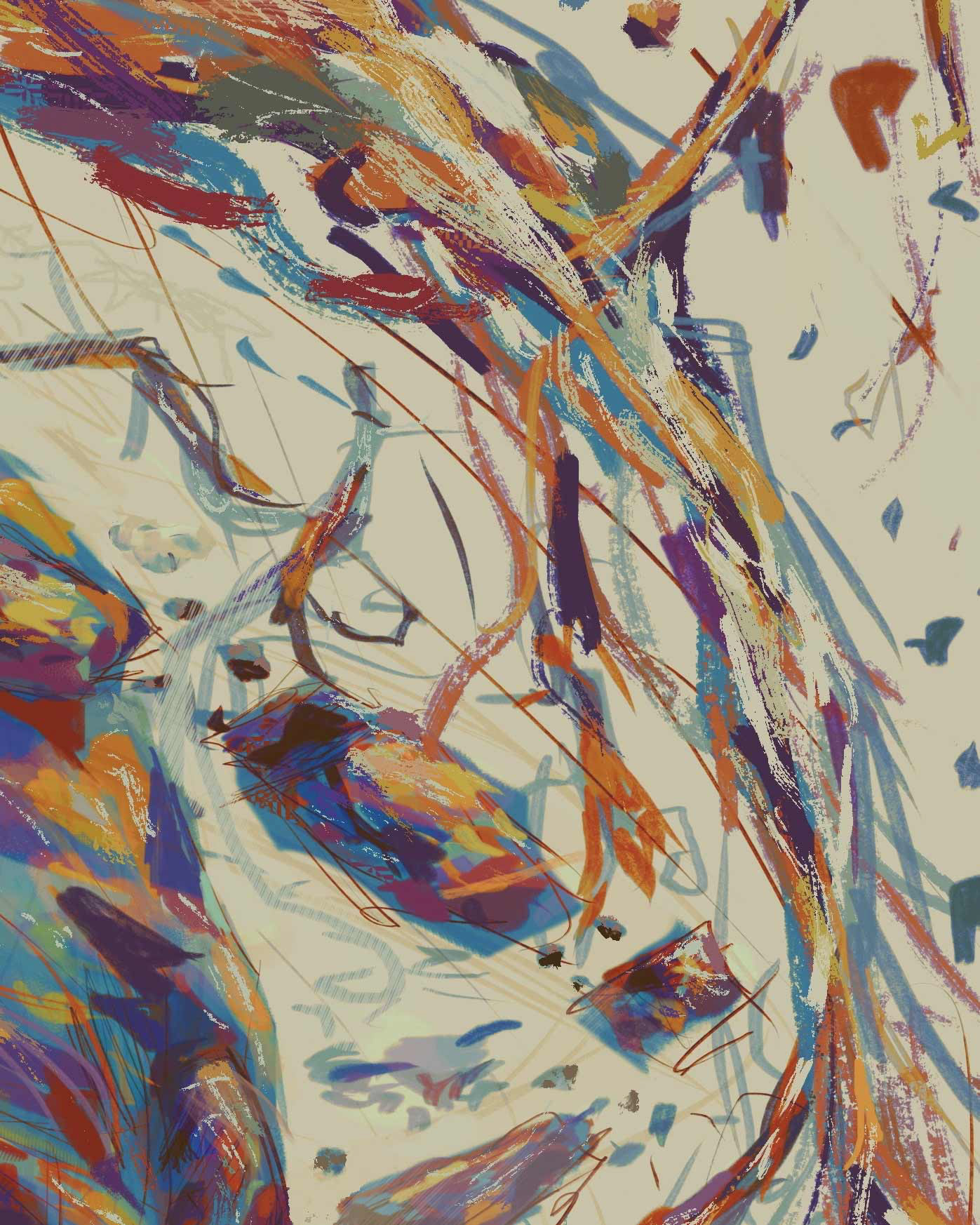 Close-up textural shot of The Edge of Destiny by Mtende Moyo.