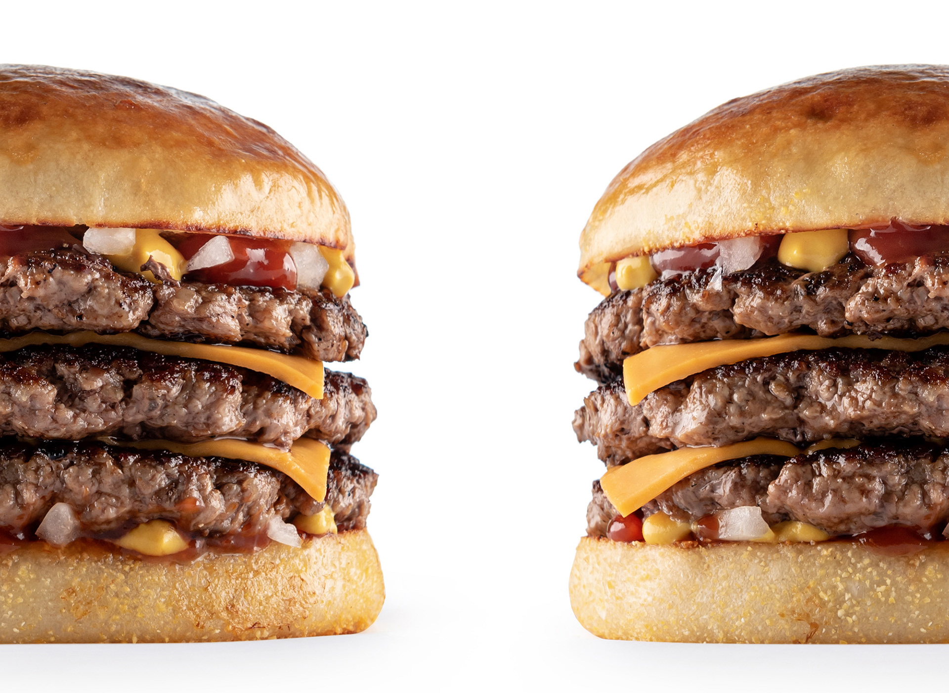 Fotografía para la hamburguesería The burger Factory de la ciudad de Mar del Plata, trabajo realizado por Sebastián Vecchi  junto a Mariana Maru Vetere en food stiling. Cheddar