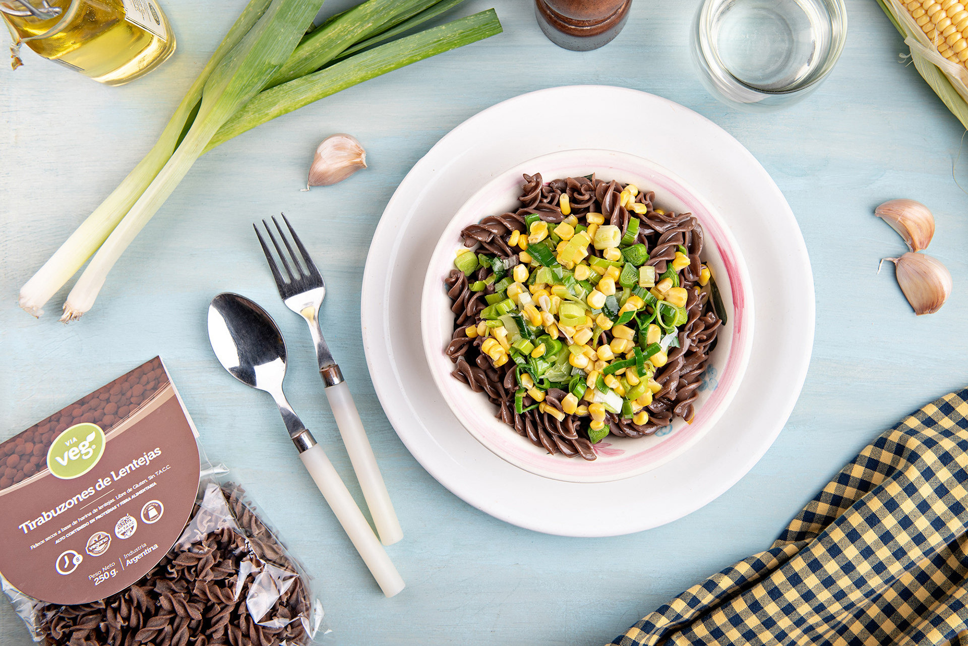 Foto para Via Veg en Santa Clara del Mar, pasta libre de gluten, trabajo realizado por el fotógrafo de Mar del Plata Sebastián Vecchi