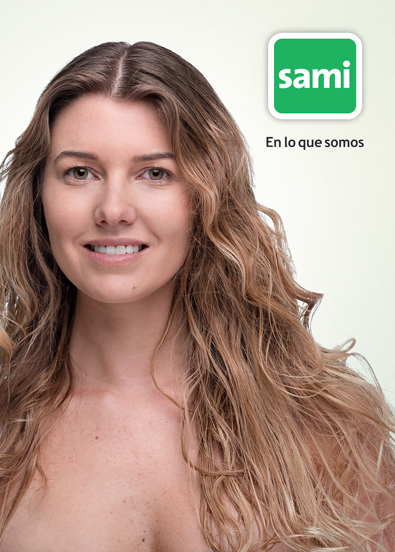 Fotografías Publicitaria de Sami realizada en la ciudad de Mar del Plata por el fotógrafo Sebastián Vecchi para la agencia Publicity Argentina