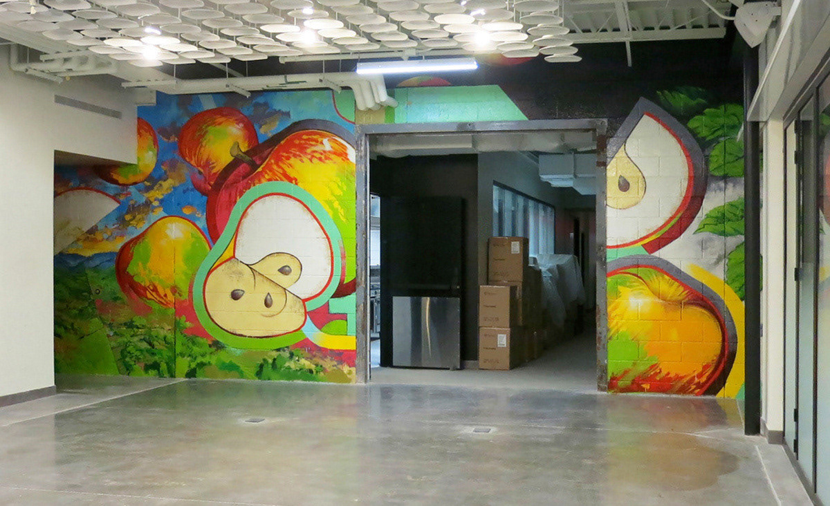 Mural for Brightwater, NWACC, 2016