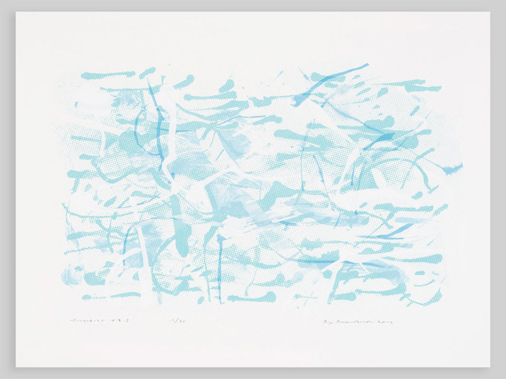 #141213, 2014. 4-color screen print on 100lb French paper, 24 x 18 in. Edition of 30.