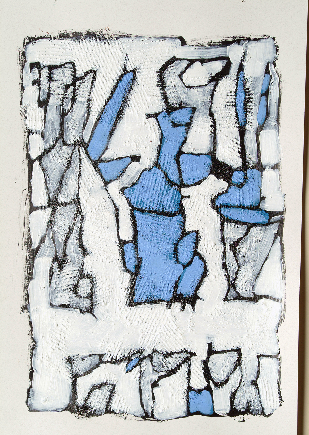 Acrylic on paper, c.2010