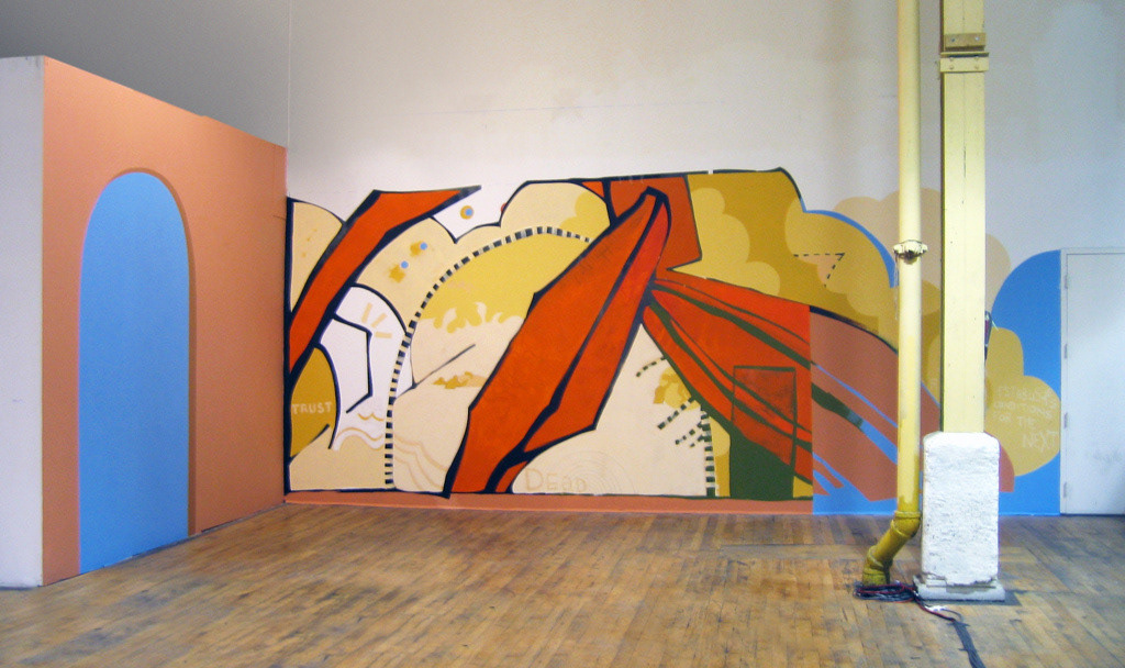 Mural at Open End, Chicago, 2005
