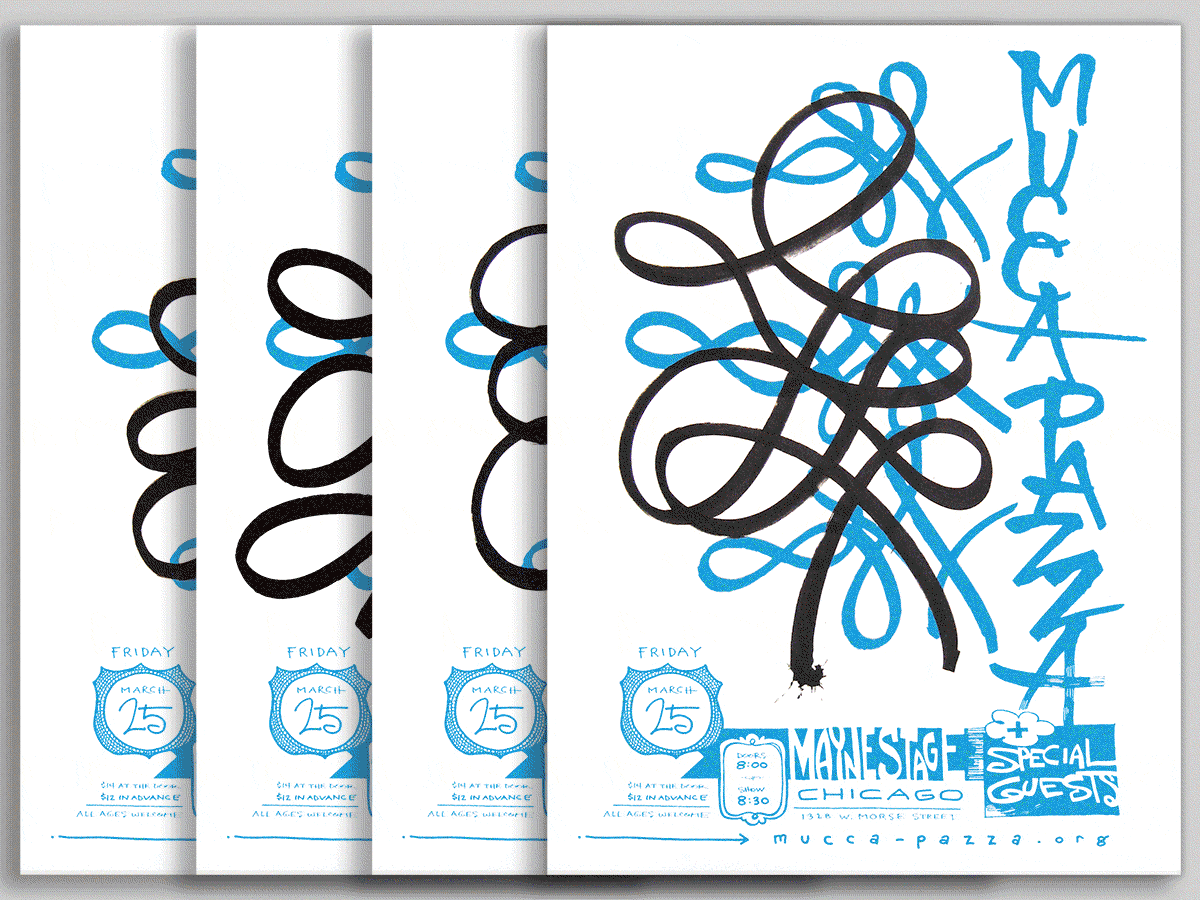 Art Direction for Mucca Pazza