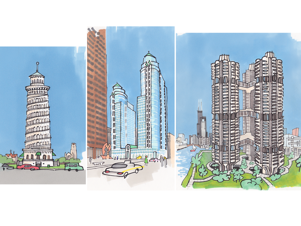 Illustration for Time Out Chicago