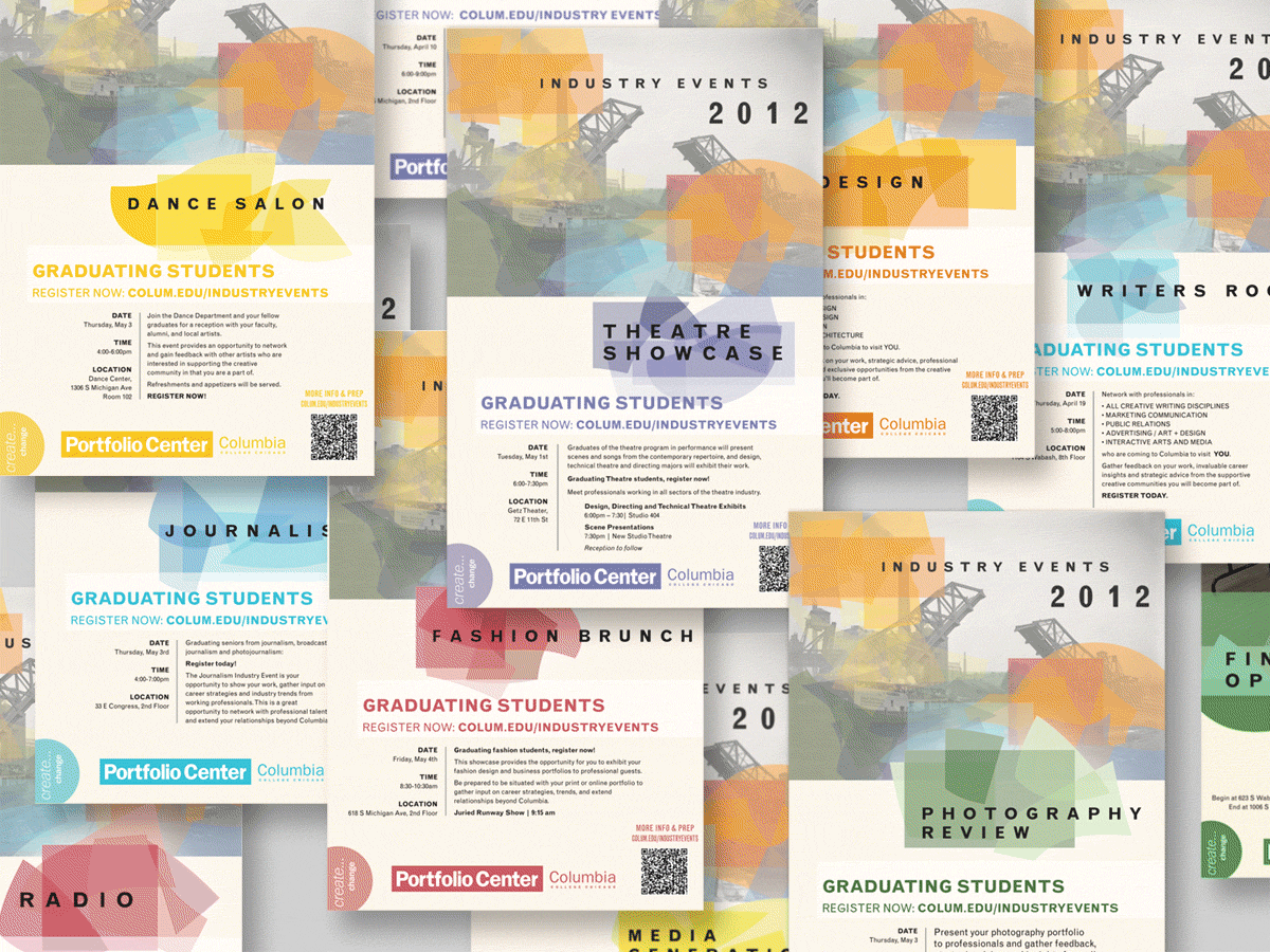 Art Direction for Columbia College Chicago