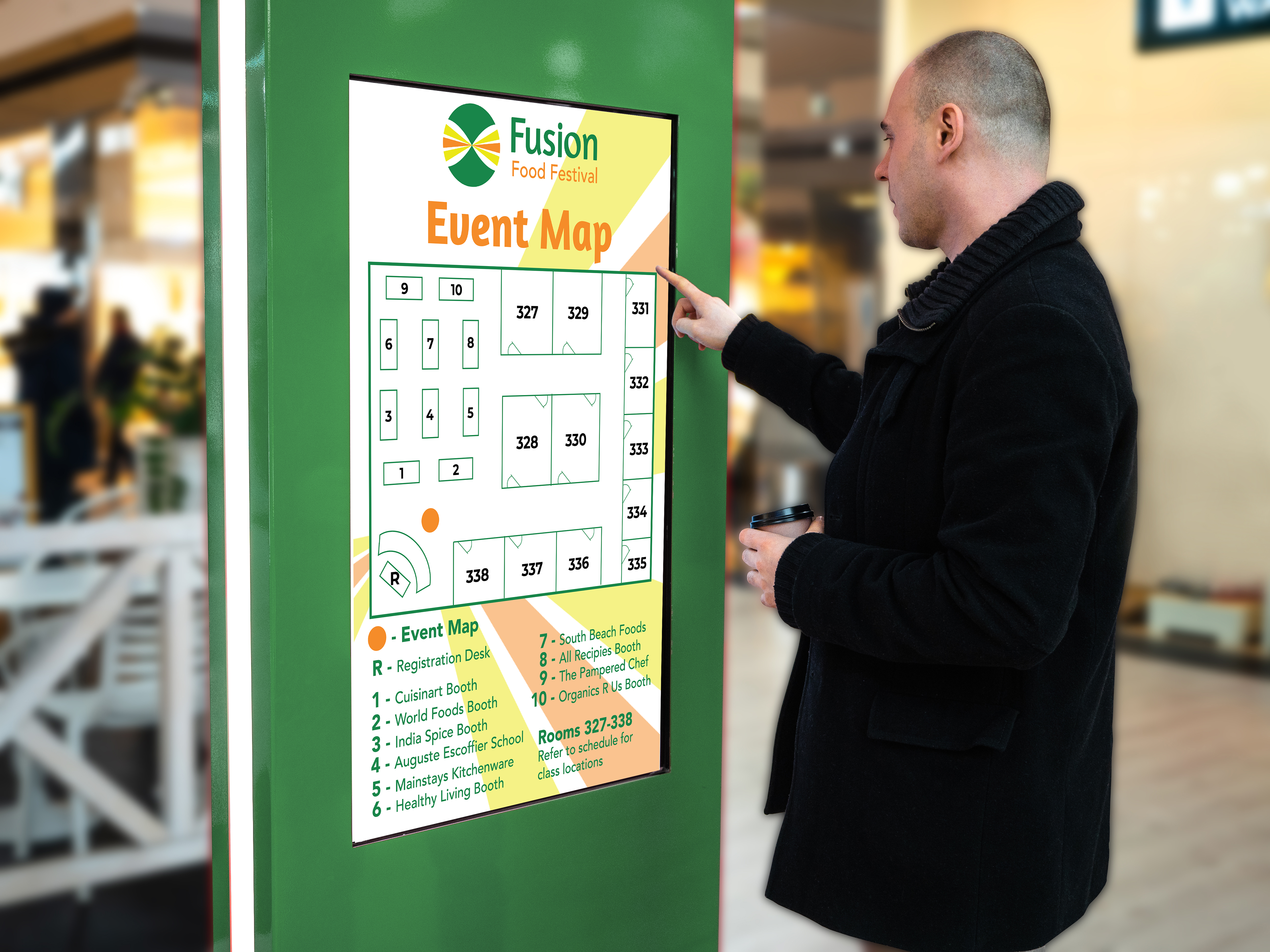 Event Map Mockup