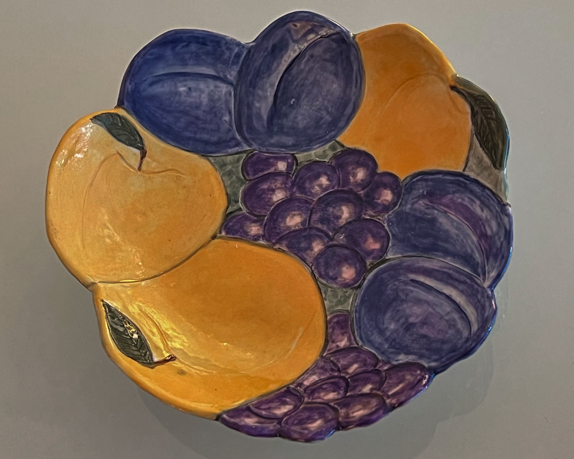 Bowl of Plums (top)