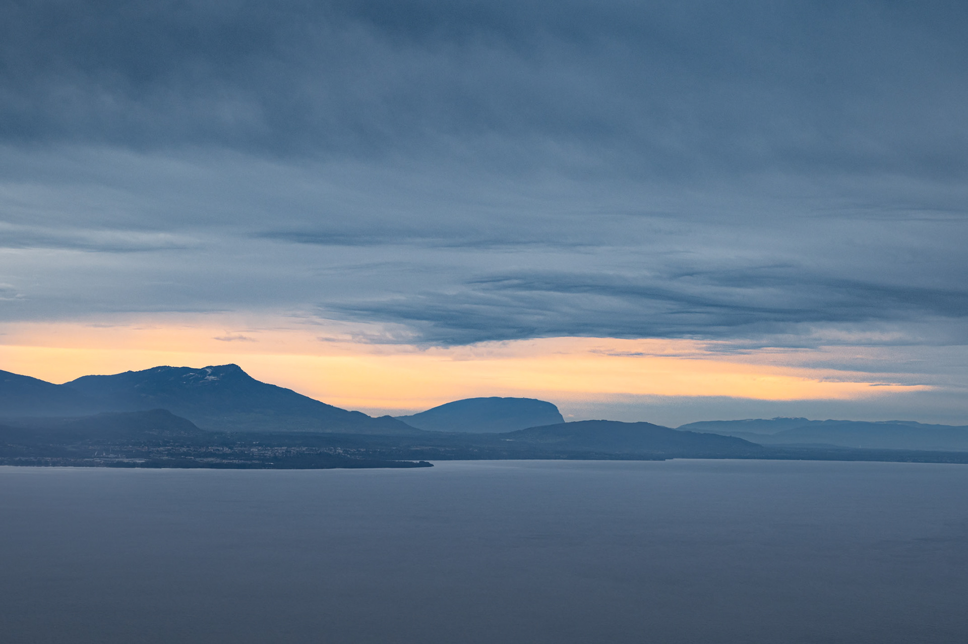 Léman et le Salève - Caud