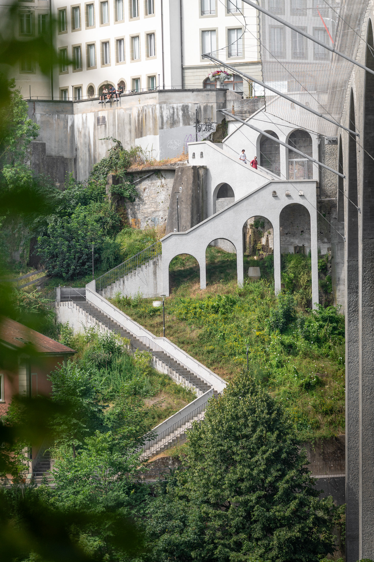 Fribourg - Escalier Zaehringen
