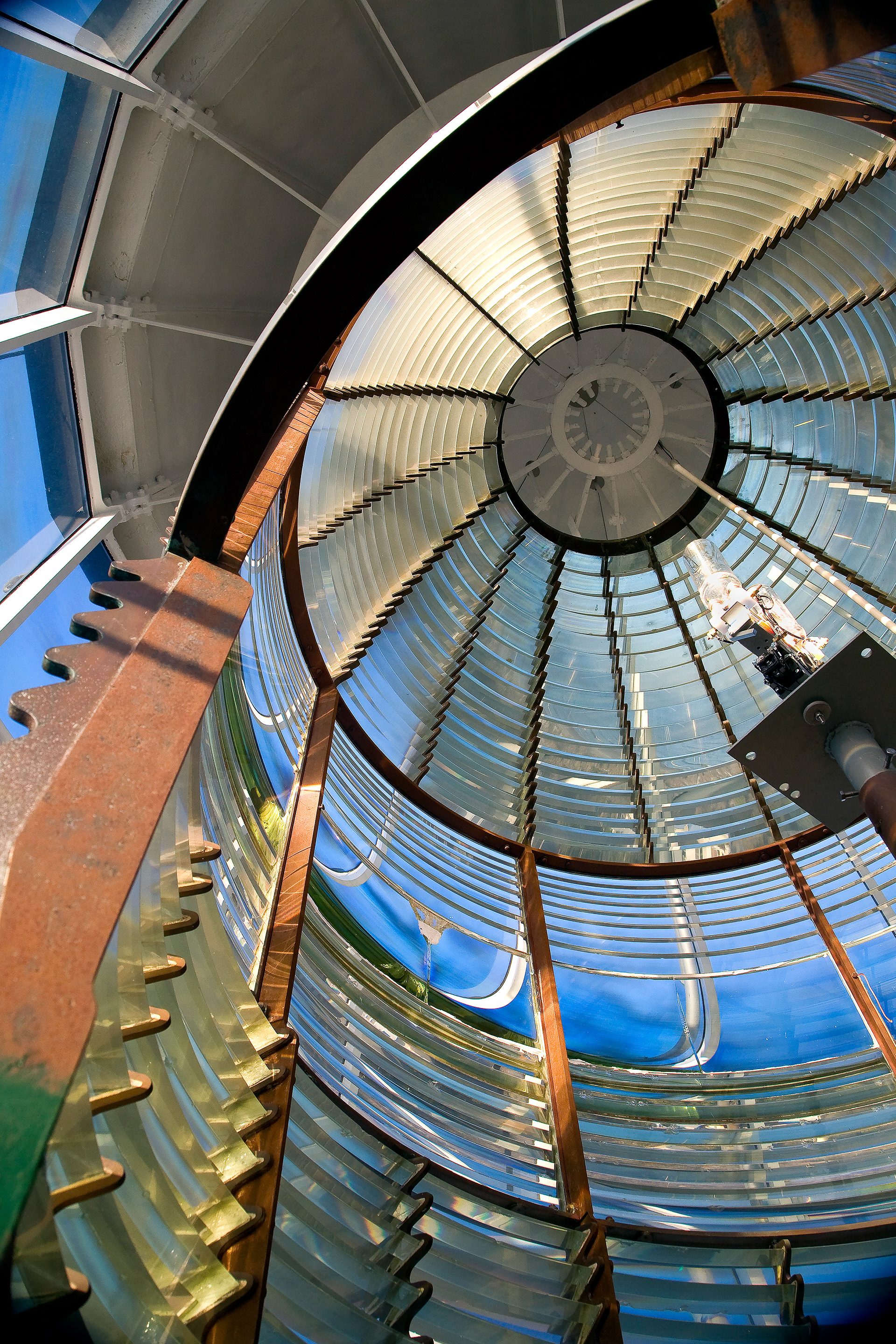 Inside Tybee Lighthouse